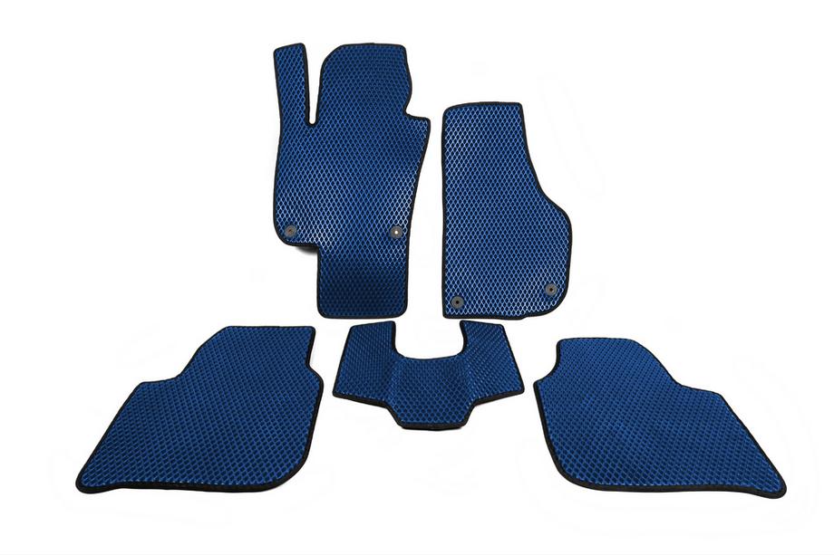 Skoda Superb 2009–2015 EVA automatten (Blauw) Image