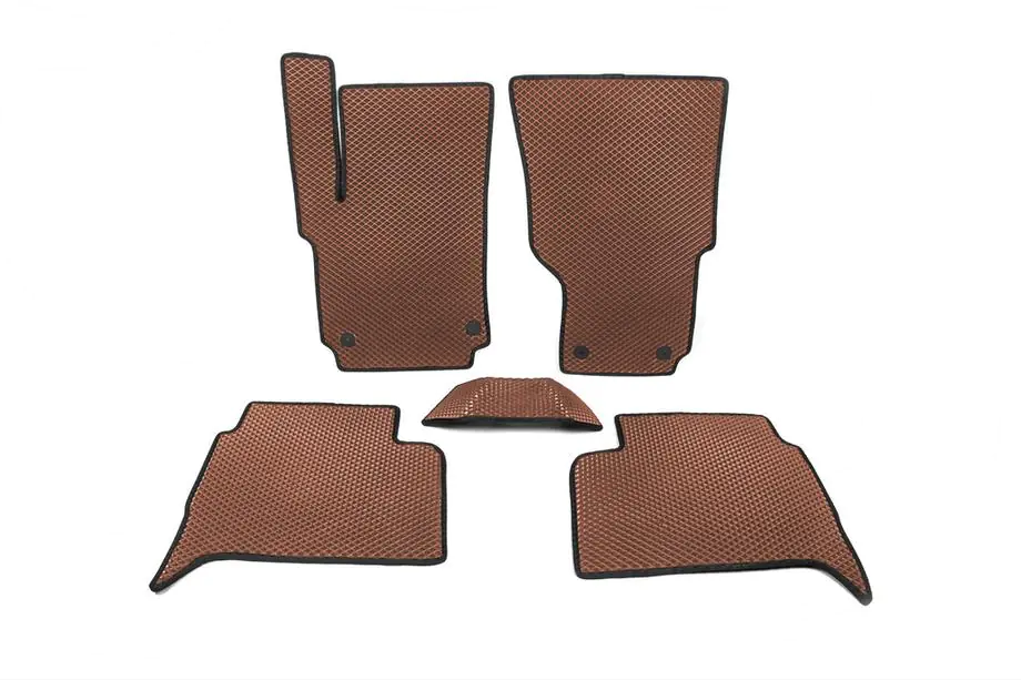 Volkswagen Amarok 2010–2022 EVA automatten (bruin) Image