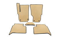 Volkswagen Amarok 2010–2022 EVA automatten (Beige) foto 1