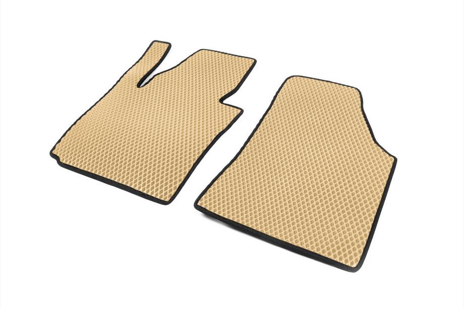Volkswagen Caddy 2004–2010 EVA automatten (Beige) 5-delig, voor en achter (voor MAXI, 2 schuifdeuren) Foto 4