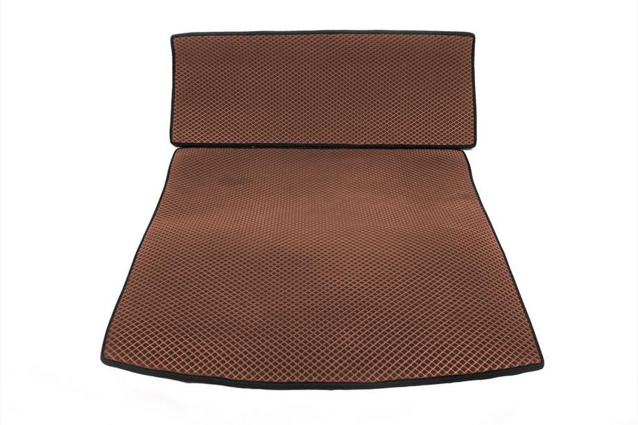 Volkswagen Caddy 2004–2010 Kofferbakmat V1 MAXI (EVA, Bruin) Foto 1