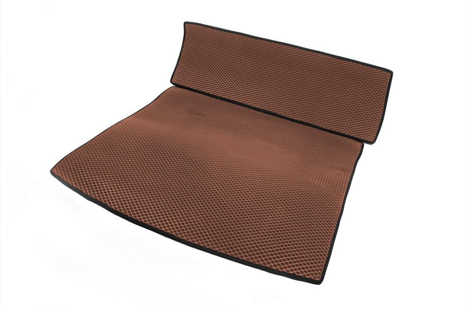 Volkswagen Caddy 2004–2010 Kofferbakmat V1 MAXI (EVA, Bruin) Foto 2