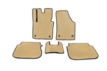 Volkswagen Caddy 2010–2015 EVA automatten (Beige) 2 stuks, voor foto 3