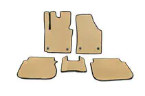 Volkswagen Caddy 2010–2015 EVA automatten (Beige) foto 3