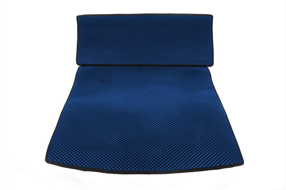 Volkswagen Caddy 2010–2015 Kofferbakmat V1 MAXI (EVA, Blauw) Image