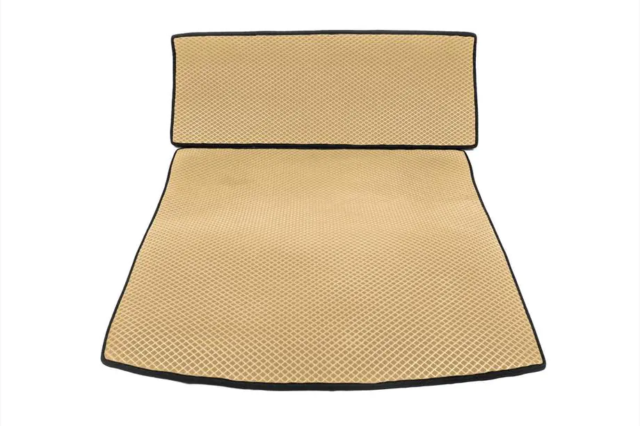Volkswagen Caddy 2010–2015 Kofferbakmat V1 MAXI (EVA, Beige) Image