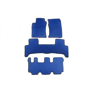 EVA automatten (3 rijen, blauw) Toyota Land Cruiser Prado 120 2002–2009 foto 1