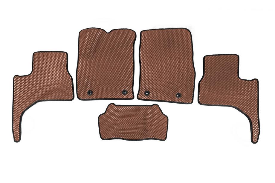 Toyota Land Cruiser 300 2021– EVA automatten (bruin) Image