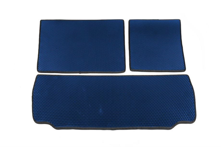 Toyota Sequoia 2007–2022 Kofferbakmatten (EVA, blauw) Image