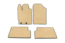 Toyota Yaris 2010–2020 EVA automatten voor verbrandingsmotor (Beige) foto 1