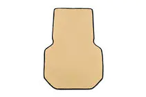 Tesla Model S 2012– EVA kofferbakmat voor (2WD, 2012-2021, Beige) foto 1