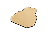 Tesla Model S 2012– EVA kofferbakmat voor (2WD, 2012-2021, Beige) foto 2
