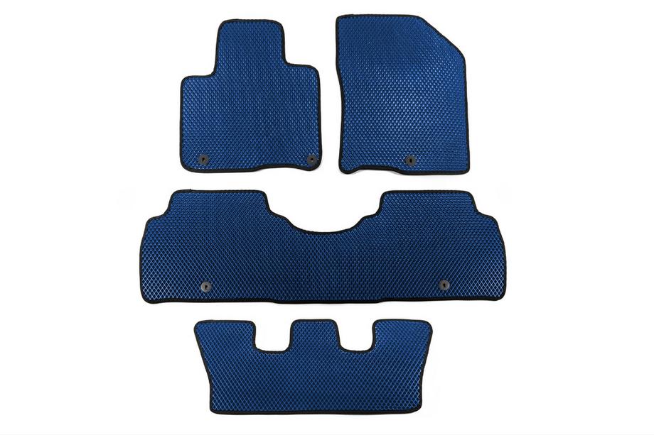 Kia Sorento IV MQ4 2020– EVA automatten (7-zits, Hybrid, Blauw) Image