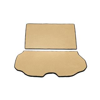 Kofferbakmat 2-delig (EVA, beige) foto 1