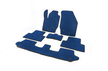 Volvo XC90 2002–2014 EVA automatten voor interieur (Blauw) foto 2