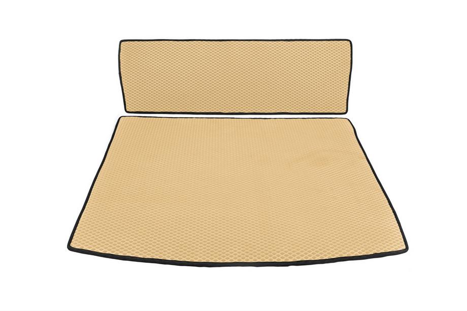 Volkswagen Caddy 2015–2020 Kofferbakmat V2 MAXI (EVA, Beige) Foto 1