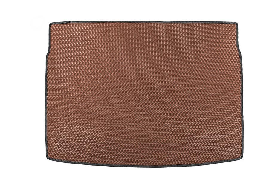 Volkswagen Golf 6 2008–2014 Kofferbakmat (HB, EVA, Bruin) Image