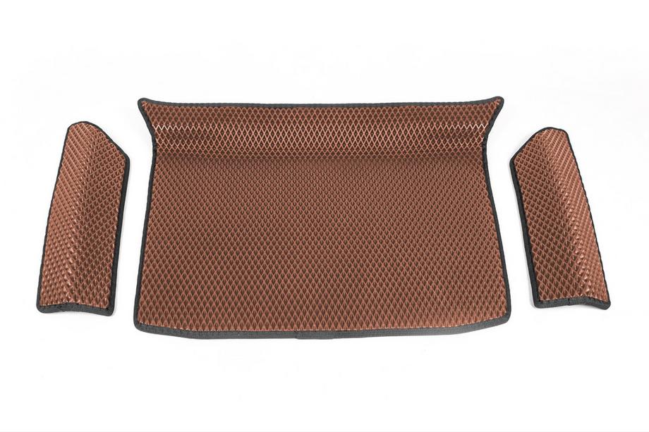 Volkswagen Sharan 2010–2023 Onderste kofferbakmat (EVA, bruin) Image