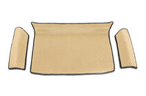 Volkswagen Sharan 2010–2023 Onderste kofferbakmat (EVA, beige) foto 1
