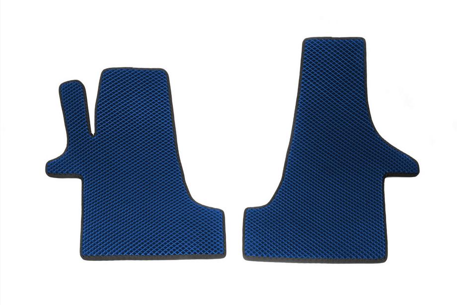Volkswagen T5 Multivan 2003–2010 EVA automatten (Blauw, voor, 2+1) Image