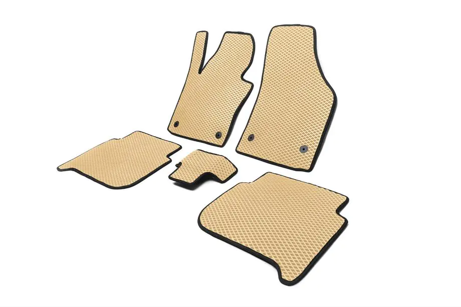 Volkswagen Touran 2003–2010 EVA automatten (Beige) Foto 2