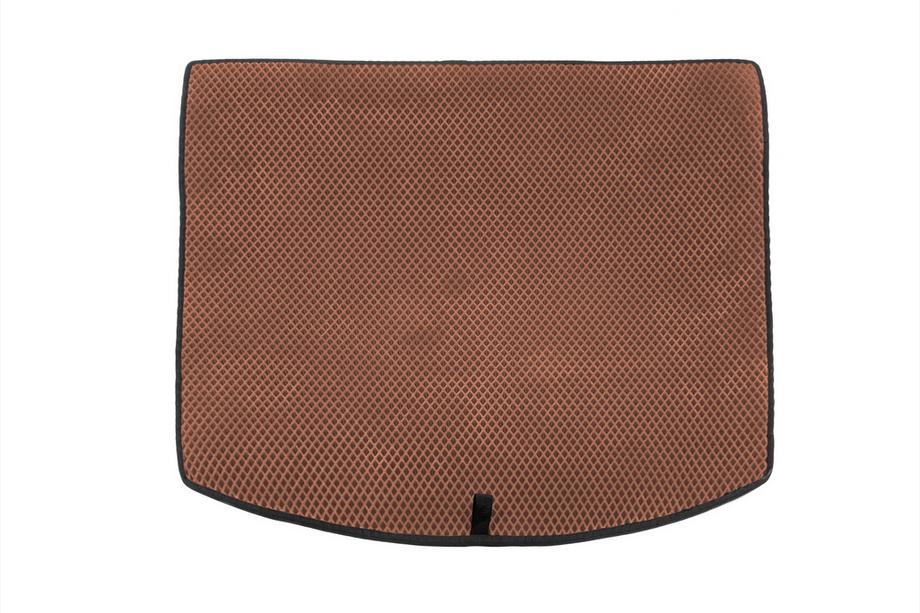 Volkswagen Touran 2010–2015 Bagageruimtemat (EVA, 5 zitplaatsen, bruin) Image