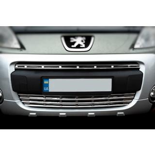 Roosterlijsten (set 2-delig, RVS) Peugeot Partner Tepee 2008–2018 foto 3