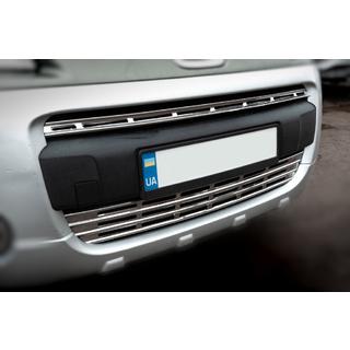 Roosterlijsten (set 2-delig, RVS) Peugeot Partner Tepee 2008–2018 foto 2