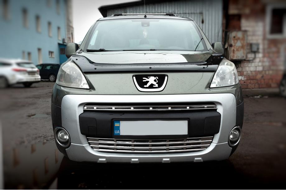 Peugeot Partner Tepee 2008–2018 Roosterlijsten (set 2-delig, RVS) Carmos - Turks staal Image