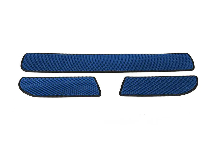 Mercedes Sprinter W907/W910 2018– Polyurethaan drempelmatten (3 stuks, EVA, blauw) Image
