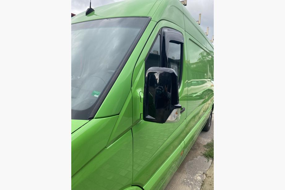 Mercedes Sprinter W906 2006–2018 Spiegelkappen BlackEdition (2 stuks, kunststof) Foto 5