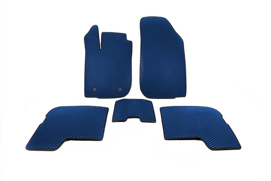 Renault Logan I 2008–2013 EVA automatten (Blauw) Image