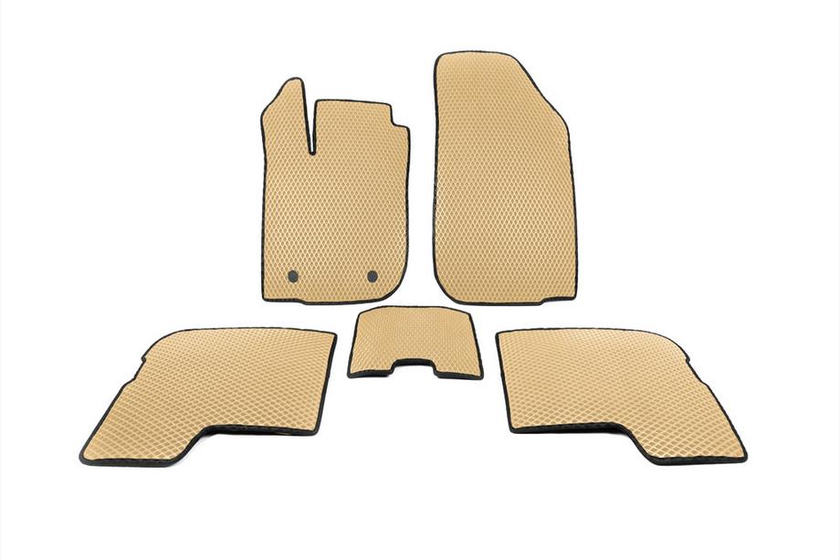 Renault Logan II 2013–2022 EVA automatten (Beige) Image