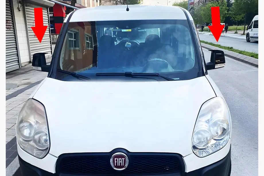 Fiat Doblo II 2010–2022 Spiegelkappen BMW-Style (2 stuks) Image