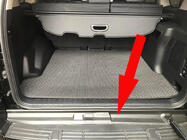 Lexus GX460 2009–2023 Achterdorpelafdekking (ABS) foto 1