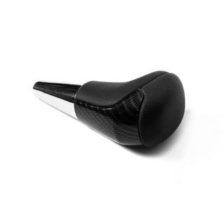 Pookknop (zwart leer + carbon) Toyota Land Cruiser 200 2007–2021 foto 3