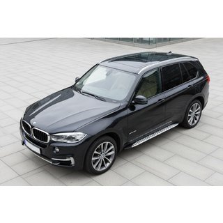 Side steps Shining V1 (2 st., aluminium) BMW X5 F15 2013–2018 foto 1