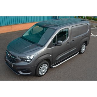Fullmond side steps (2 stuks, aluminium) Fiat Doblo III 2023– foto 3