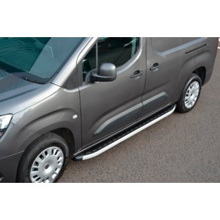 Fullmond side steps (2 stuks, aluminium) Fiat Doblo III 2023– foto 2