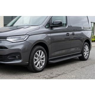 Side steps Tayga Black (2 stuks, aluminium) Fiat Doblo III 2023– foto 1