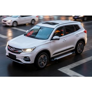 Side steps New Vision Grey (2 stuks, aluminium) Chery Tiggo 7 2020– foto 1