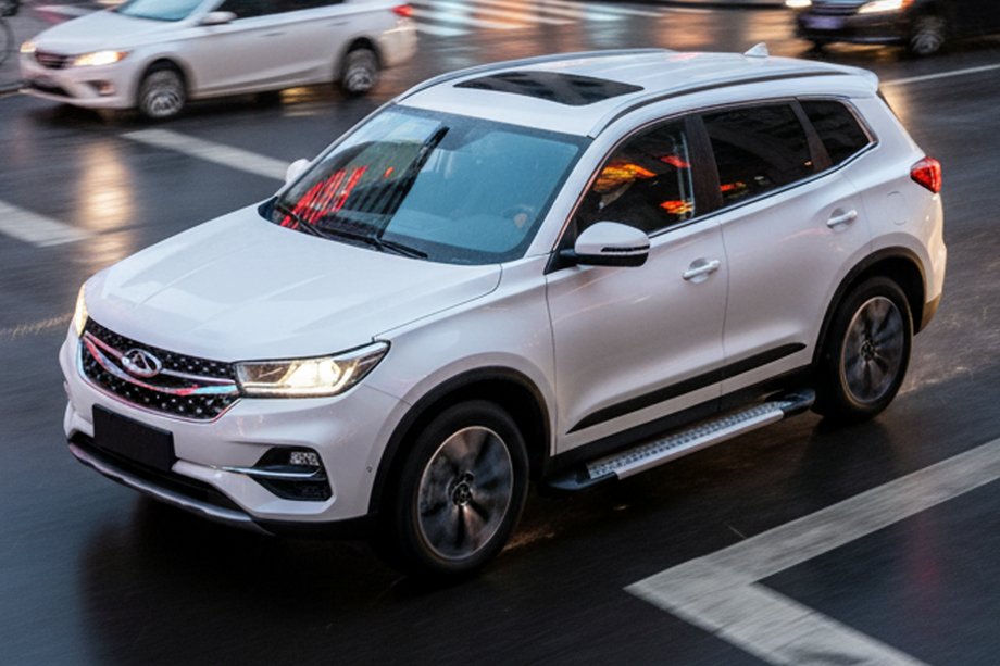 Chery Tiggo 7 2020– Side steps New Vision Grey (2 stuks, aluminium) Image