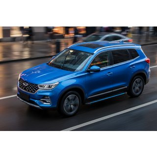 Maya Blue sidesteps (2 stuks, aluminium) Chery Tiggo 7 2020– foto 1