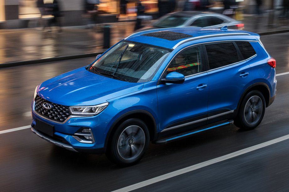 Chery Tiggo 7 2020– Maya Blue sidesteps (2 stuks, aluminium) Foto 1