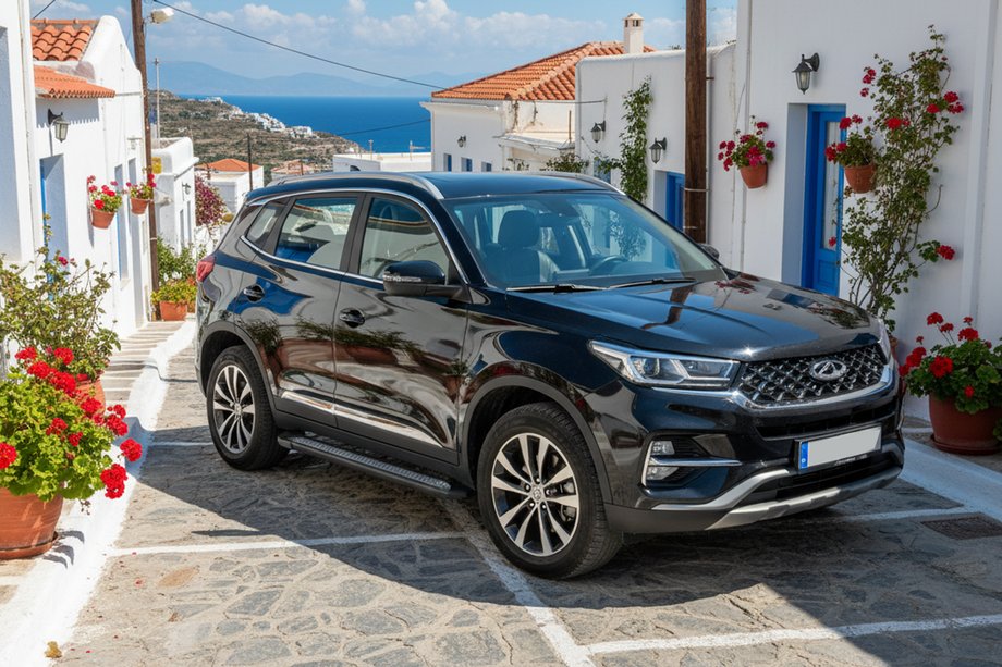 Chery Tiggo 7 2020– Side steps New Vision Black (2 stuks, aluminium) Image