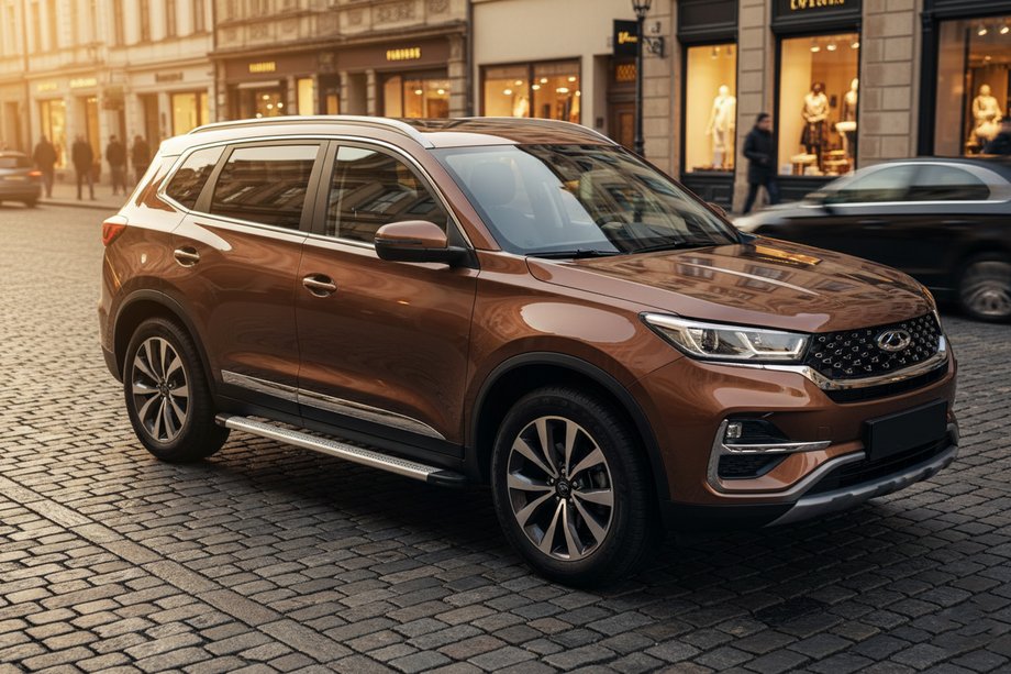 Chery Tiggo 7 2020– Zijtreden Maya V2 (set van 2, aluminium) Image
