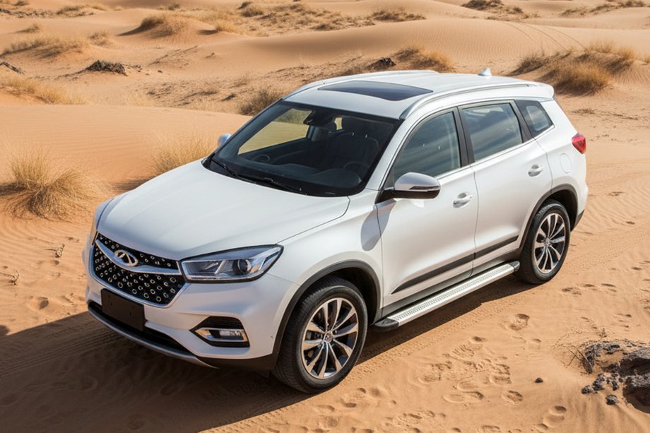 Chery Tiggo 8 2017– Zijtreden Maya V2 (set van 2, aluminium) Image