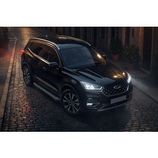 Allmond Black zijtreden (2 st., aluminium) foto 1