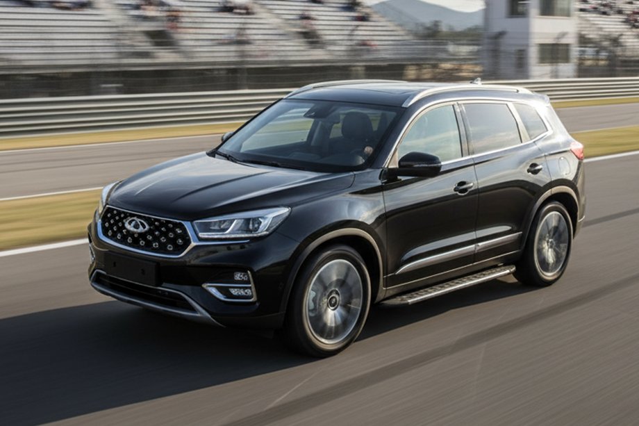 Chery Tiggo 8 2017– Duru zijtreden (set van 2, aluminium) Image