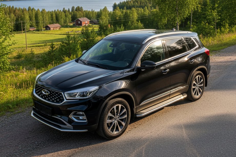 Chery Tiggo 8 2017– Maydos V2 zijtreden (set van 2, aluminium) Image